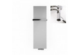 Grzejnik elektryczny Terma Case Slim 42x181 cm z lustrem, z zewnętrzną grzałką ONE - Farbe RAL i Farbey specjalne