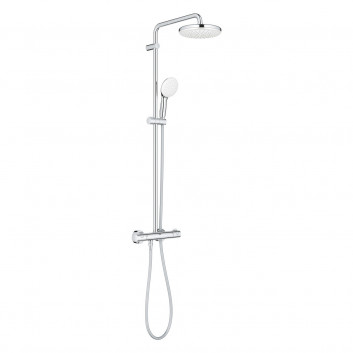 Duschsystem Grohe Tempesta Cosmopolitan System 210, mit Thermostat zur Wandmontage - Chrom