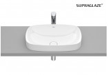 Unterbauwaschtisch Square FINECERAMIC®, Roca Inspira - Onyks