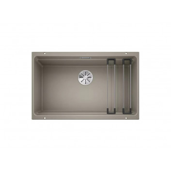 Zlewozmywak Blanco Subline 350/150-U Keramik PuraPlus ohne Stöpsel autoamtycznego 56.7x45.6cm, magnolia Glanz