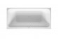 Badewanne mit Hydromassage Duravit Starck 200x100 cm, wariant hydromasażu Air-System - weiß