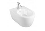Becken WC Geberit iCon 53x36 cm, bez kołnierza, spłukiwanie wirowe mit WC-Sitz mit Softclosing - weiß