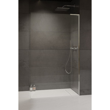 Parawan nawannowy Radaway Modo SL Black PNJ II 70 prawy, Glas transparent, profil schwarz