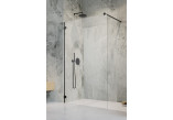 Duschkabine Radaway Essenza Pro 8 Gold Walk-in 120, Glas transparent, profil golden