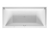 Badewanne mit Hydromassage Duravit Happy D.2 190x90 cm, wariant hydromasażu Air-System - weiß