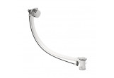 Set Ab- und Überlauf Duravit Universal, mit Füllfunktion - weiß