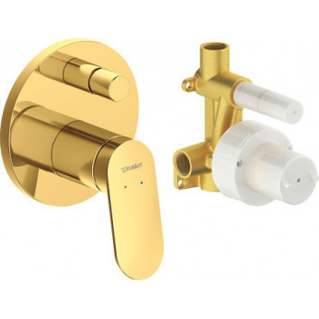 Brausearmatur Duravit Wave Unterputz - Gold polerowane