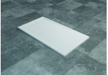Duschwanne z konglomeratu SanSwiss Livada W20AS rechteckig 110x80 cm - weiß