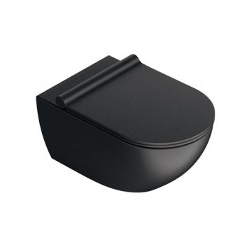 Becken Catalano Sfera 55x35 cm hängend Silentech (bez kołnierza) - tortora matt
