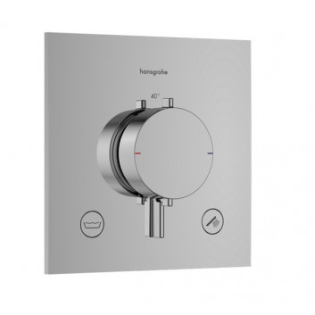 Armatur thermostatisch Hansgrohe Ecostat Comfort S, do 2 odbiorników, Unterputz - Chrom