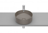 Aufsatzwaschtisch 37x37cm Roca Inspira Round rund weiß