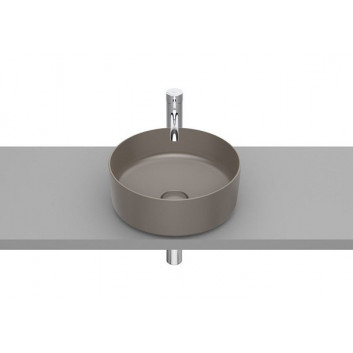 Aufsatzwaschtisch 37x37cm Roca Inspira Round rund weiß