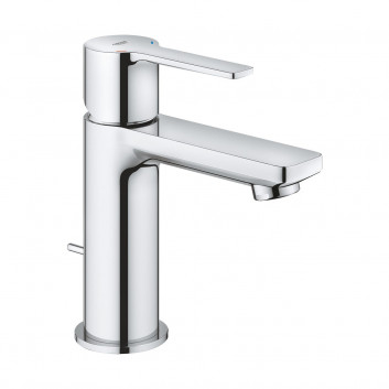 Waschtischarmatur Grohe Lineare Einhebel-, mit automatischem Stöpsel - Chrom 