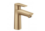 Waschtischarmatur Hansgrohe Talis E 110, Höhe 162mm, mit Zugstange i kompletem odpływowym, schwarz gebürstetes Chrom