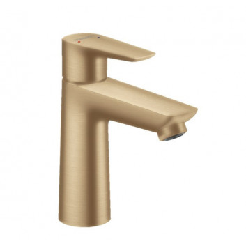 Waschtischarmattur Hansgrohe Talis Select E, Höhe 162mm ohne Ablauf-Set, schwarz matt
