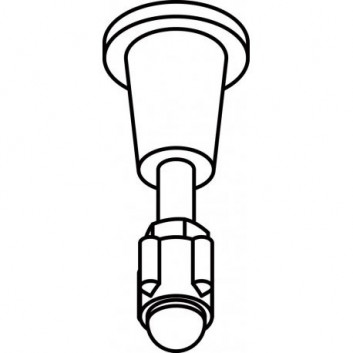 Füße do der Duschwanne Sanswiss Marblemate, 85-140mm, 5 sztuk