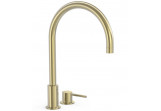 Waschtischarmatur Tres Study Colors, Einhebel- stehend, Höhe 373 mm - golden cava