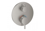 Brausearmatur Grohe Atrio thermostatisch do obsługi dwóch wyjść wody - rostfreier Stahl