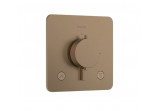 Armatur thermostatisch Hansgrohe Ecostat Comfort Q do 2 odbiorników, Unterputz - gebürstetes Bronze