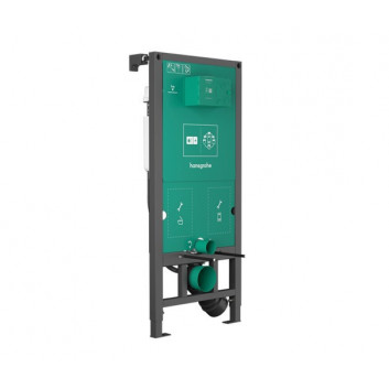 Spültaste Hansgrohe iFrame Element E - gebürstetes Bronze