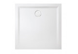 Duschwanne quadratisch Sanplast B-M/SPACE S 90x90x1,5 biew, odlew mineral - weiß