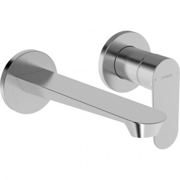 Waschtischarmattur HansaGenesis, element Aufputz-, Auslauf 20,3 cm - schwarz matt