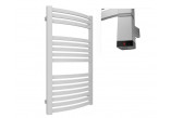 Grzejnik elektryczny Terma Dexter E 86x50 cm z grzałką MOA WiFi- Farbe standardowy weiß
