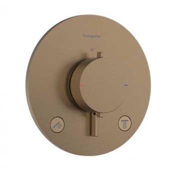 Armatur thermostatisch Hansgrohe Ecostat Comfort S, do 2 odbiorników, Unterputz - Chrom