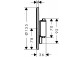 Armatur thermostatisch Hansgrohe Ecostat Comfort S, do 2 odbiorników, Unterputz - Chrom