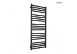 Grzejnik dekoracyjny Oltens Stang 180x20,5 cm - schwarz matt