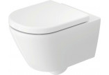 Becken WC hängend Duravit D-Code, 54x35,5 cm HygieneGlaze, mit Ablage - weiß