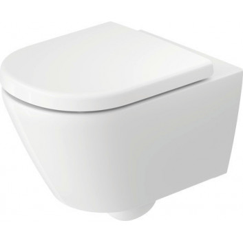 Becken WC hängend Duravit D-Code, 54x35,5 cm HygieneGlaze, mit Ablage - weiß