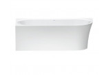 Eck-badewanne links Duravit Cape Cod, 190x90cm, 1 ukośne opracie, bezszwowa obudowa, weiß