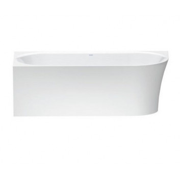 Eck-badewanne links Duravit Cape Cod, 190x90cm, 1 ukośne opracie, bezszwowa obudowa, weiß