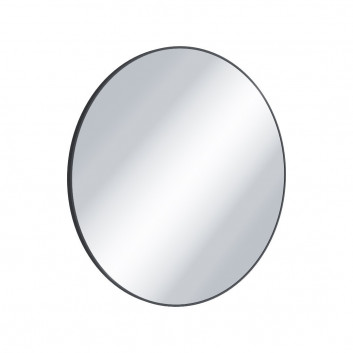 Spiegel rechteckig Excellent Revia, hängend, 100x50cm, schwarz matt