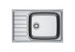 Zlewozmywak Franke Eurostar ETL 611-58 zum Einbau, jednokomorowy,Edelstahl len