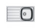 Zlewozmywak Franke Spark SKL 611-62/44 zum Einbau, jednokomorowy z ociekaczem - Edelstahl len