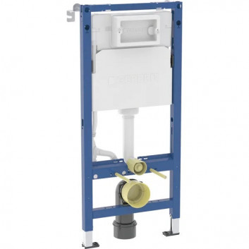 Unterputz-gestell Geberit Duofix Basic do WC wiszącego, UP100 ze wspornikami