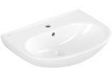 Waschtisch Villeroy & Boch O.Novo hängend klein 45x35 cm, mit Schicht CeramicPlus - weiß
