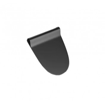 Urinal Catalano Sfera 54, hängend, z otworami na pokrywę schwarz matt