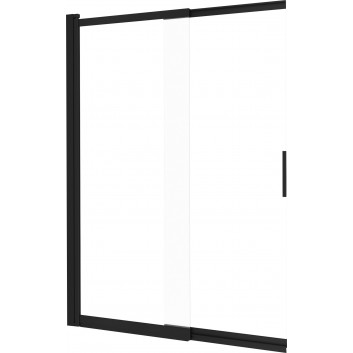 Duschwand Deante Prozma walk-in 80x195 cm - Glas transparent, profil gebürsteter Stahl