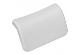 Kopfstütze Besco Uni, 31,5x14,5cm, silbern