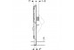 Gestell Geberit Duofix für Urinal uniwersalny, dla armatury ukrytej, H112-130