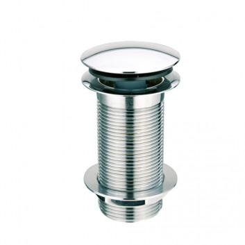 Spust umywalkowy McAlpine, klik-klak, weiß