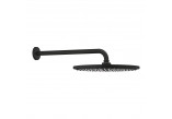 Kopfbrause Grohe Rainshower Cosmopolitan 310, Arm Wand- 380mm, brushed hard graphite