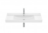 Kleiner waschtisch zur Wandmontage Roca Ona 60x46 cm FIineceramic - weiß