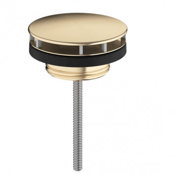 Niezamykany Set Ablauf- do umywalek Hansgrohe, schwarz gebürstetes Chrom