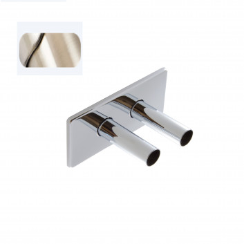 Set rozet osłonowych Schlosser - Chrom