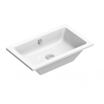 Aufsatzwaschtisch Catalano Zero 70x35 cm - weiß Glanz