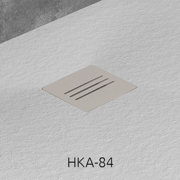 Kratka odpływowa Radaway Kyntos, cemento